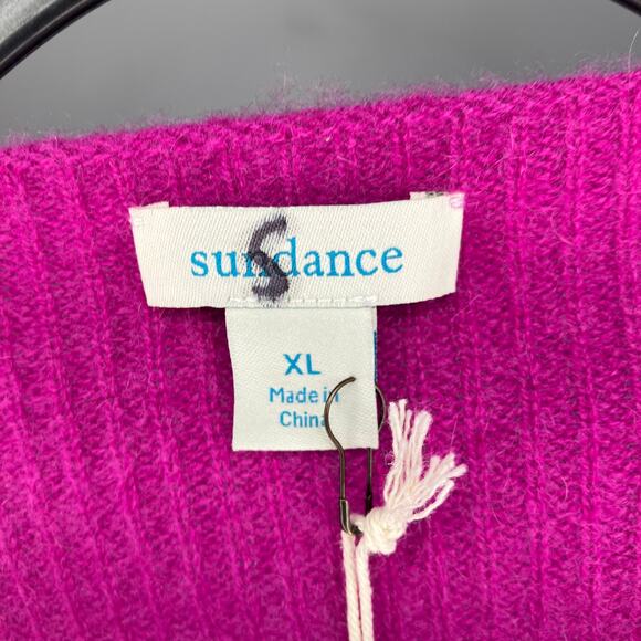 NWT SUNDANCE Jovie Cashmere Sweater Orchid Purple XL - Picture 4 of 6
